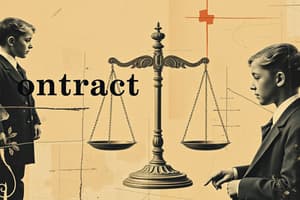 Contract Law: Capacity to Contract Overview