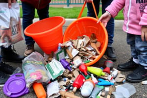 School Playground Litter Issues