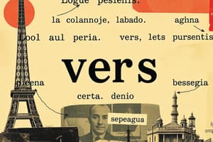 Estructura y Conjugación de Verbos en Español