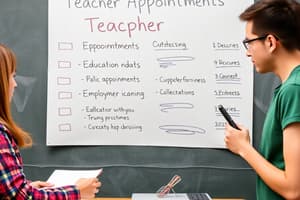 Odisha Adarsha Vidyalaya Teacher Appointments