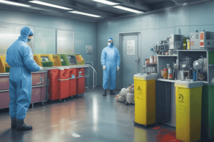 Biosecurity Measures in Healthcare Facilities