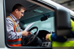 CDL Class B Vehicle Inspection Quiz