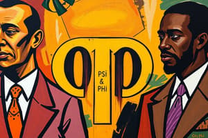 Founders of Omega Psi Phi Fraternity