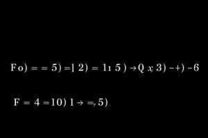 Matematikk: Funksjoner og Egenskaper