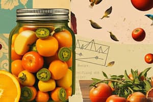 Food Preservation Techniques