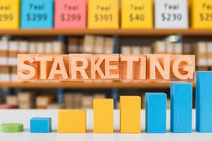 Stratégies de Tarification en Marketing