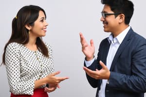 Purposive Communication: Non-Verbal Cues