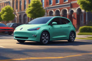 Electric Vehicles and the Presidential Election