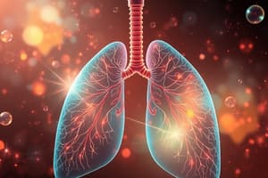 Respiratory Care Pharmacology