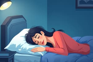 Psychology: Sleep and Mental Wellbeing