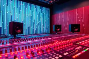 Sound Forming & Dynamic Processing in Audio Tech