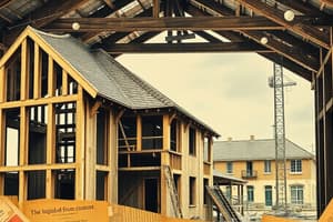 Timber Frame Construction Basics