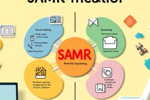 Modelo Pedagógico SAMR y Herramientas Educativas