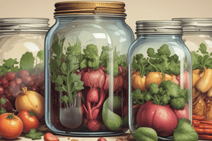 Food Fermentation and Preservation