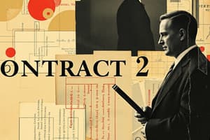 Contract Law Quiz: Zehmer Case & U.C.C. Article 2