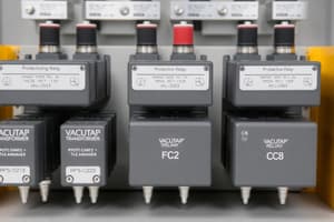 Electrical Relay Safety and Specifications