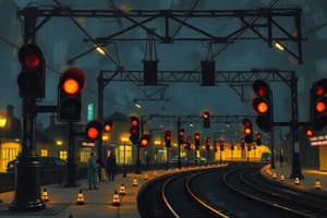 Signalling in Electrified Areas