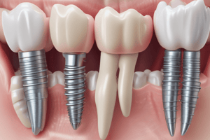 CLINICAL EVALUATION OF IMPLANT PATIENT