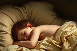 Développement du jeune enfant et sommeil