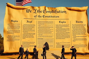 Seven Principles of the Constitution Flashcards