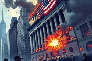 The Wall Street Crash of 1929 Summary