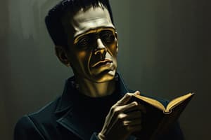 Frankenstein Trial and Letters