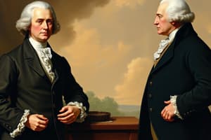 The Presidency of George Washington