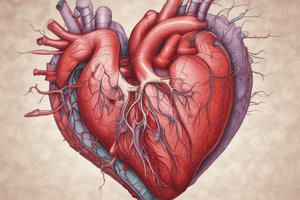 Coronary Artery Disease (CAD) Quiz