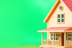 Mortgage Terms and Concepts Quiz