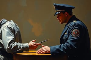 Negotiation Strategies in Law Enforcement