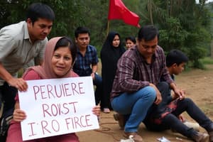 Defensoría del Pueblo: Violencia y Conflicto en Perú