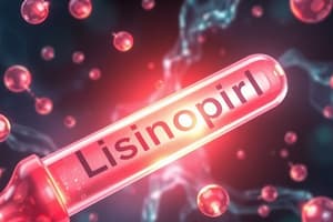 Lisinopril: ACE Inhibitor