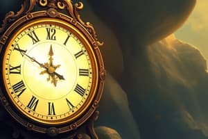 Understanding Time: Days, Clocks and Calendars