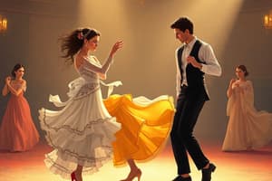 Social Dance Classifications Quiz