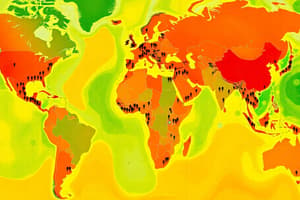 Human Resources and Population Distribution