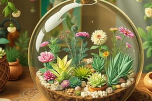 Terrariums and Dish Gardens Overview