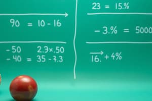 Ratios, Proportions, and Percent Change