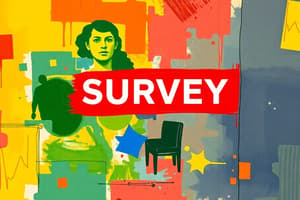 Accuracy in Surveys Quiz