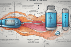 Insulina y glucosa: funciones y efectos