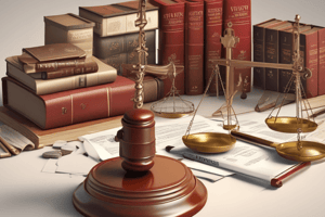 General Legal Knowledge Training Module