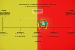 Parte Orgánica de la Constitución Ecuatoriana