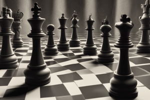 Hand-Carved Chess Pieces and the World Chess Championship