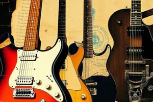 History of Electric Guitars