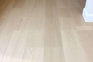 Wooden Floor Characteristics Quiz