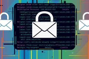 SMTP Commands and Email Security