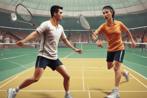 Badminton Rules: Order of Serving, Receiving, and Ends