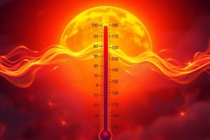 CLASS 7 PHYSICS Heat and Temperature