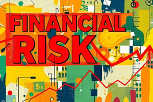 Financial Risk Management Quiz