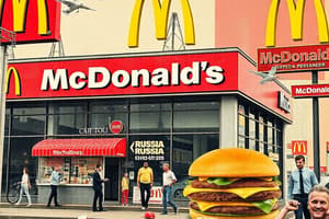 McDonald's History in Russia