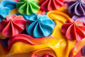 Piping Cake Decorations Techniques